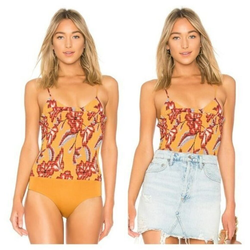 House of Harlow 1960 xREVOLVE Esmeralda Bodysuit - Reims Floral